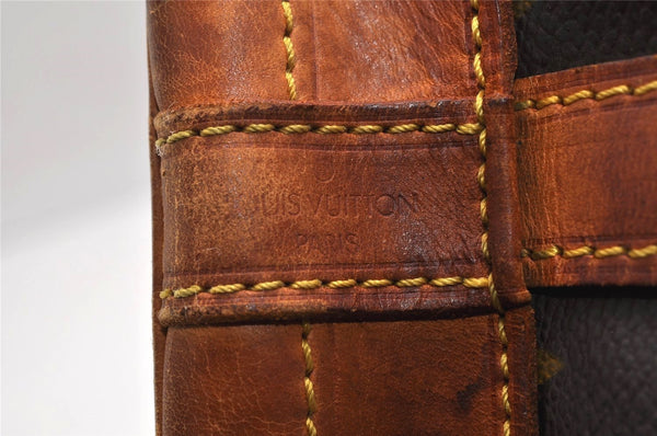 Authentic Louis Vuitton Monogram Noe Shoulder Drawstring Bag M42224 LV 5062I