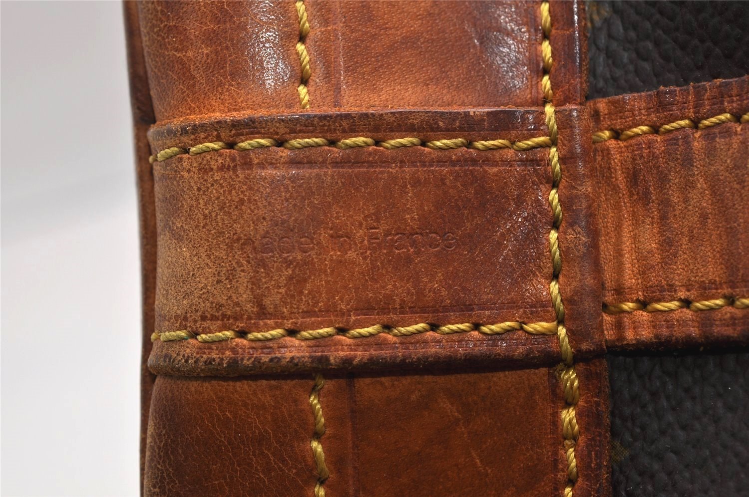 Authentic Louis Vuitton Monogram Noe Shoulder Drawstring Bag M42224 LV 5062I