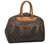 Authentic Louis Vuitton Monogram Deauville Hand Bag M47270 LV Junk 5063I
