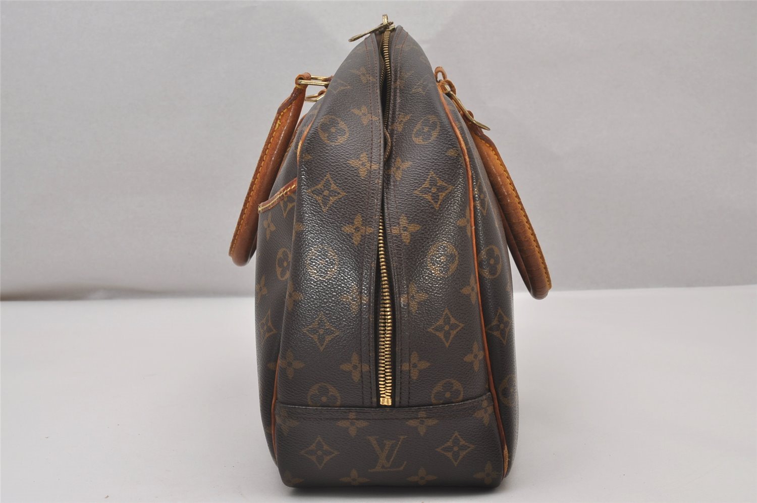Authentic Louis Vuitton Monogram Deauville Hand Bag M47270 LV Junk 5063I