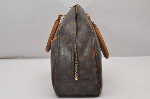 Authentic Louis Vuitton Monogram Deauville Hand Bag M47270 LV Junk 5063I