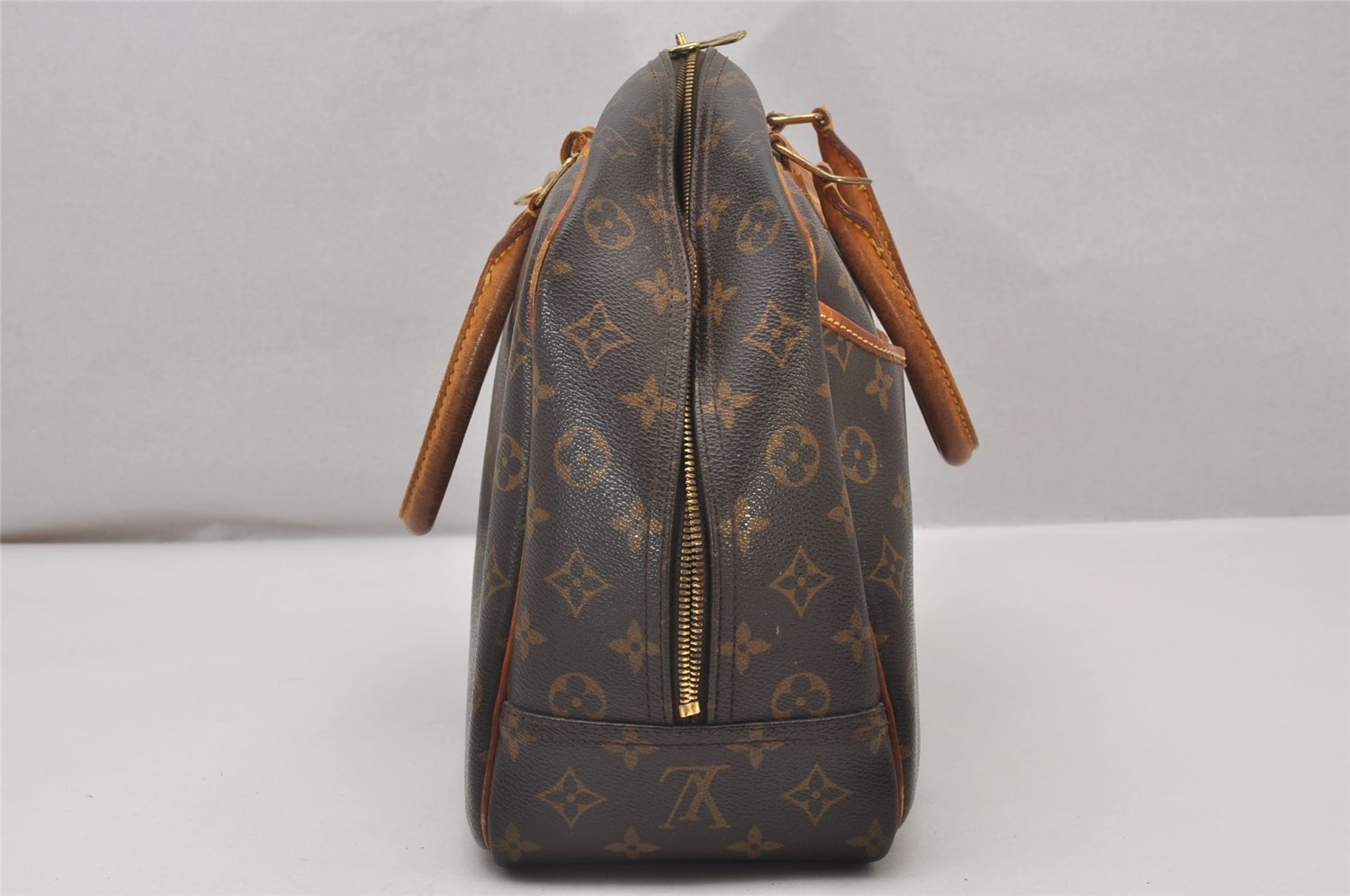 Authentic Louis Vuitton Monogram Deauville Hand Bag M47270 LV Junk 5063I