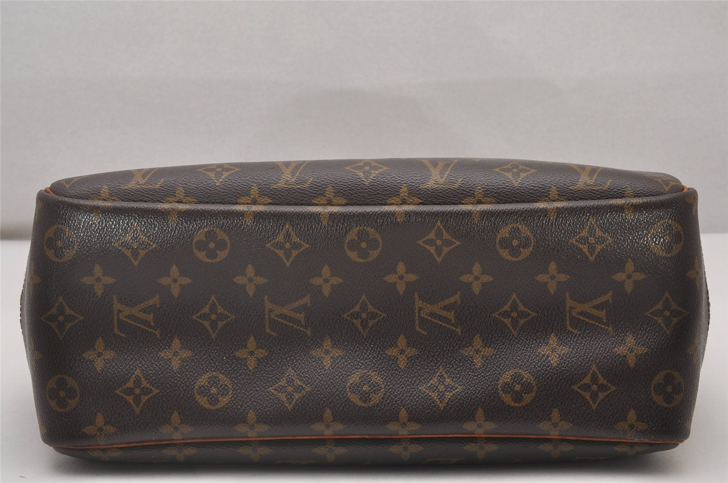 Authentic Louis Vuitton Monogram Deauville Hand Bag M47270 LV Junk 5063I