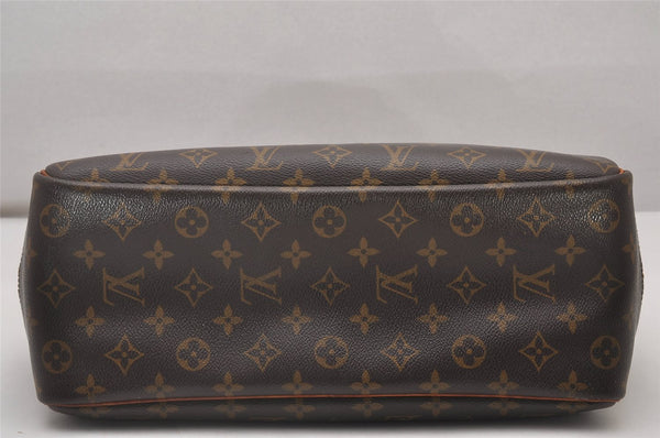 Authentic Louis Vuitton Monogram Deauville Hand Bag M47270 LV Junk 5063I