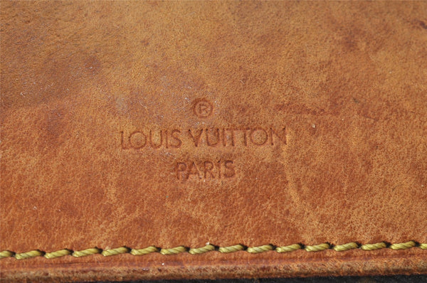 Authentic Louis Vuitton Monogram Deauville Hand Bag M47270 LV Junk 5063I