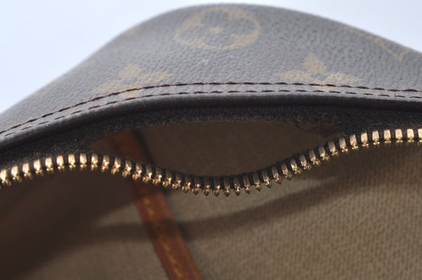 Authentic Louis Vuitton Monogram Deauville Hand Bag M47270 LV Junk 5063I