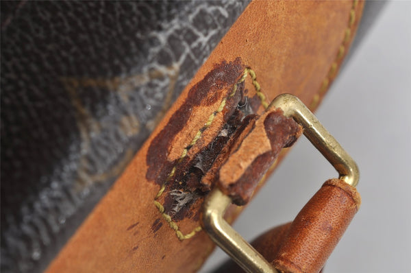 Authentic Louis Vuitton Monogram Deauville Hand Bag M47270 LV Junk 5063I