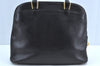 Authentic Salvatore Ferragamo Shoulder Hand Bag Leather Black SF 5065H