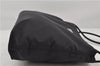 Authentic PRADA Nylon Tessuto City Shoulder Tote Bag B6242 Black 5066D