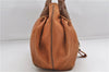 Authentic FENDI Spy Bag Shoulder Hand Bag Leather Brown 5067D