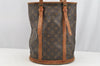 Authentic Louis Vuitton Monogram Bucket GM Shoulder Bag Old Model Junk 5069I