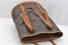 Authentic Louis Vuitton Monogram Bucket GM Shoulder Bag Old Model Junk 5069I