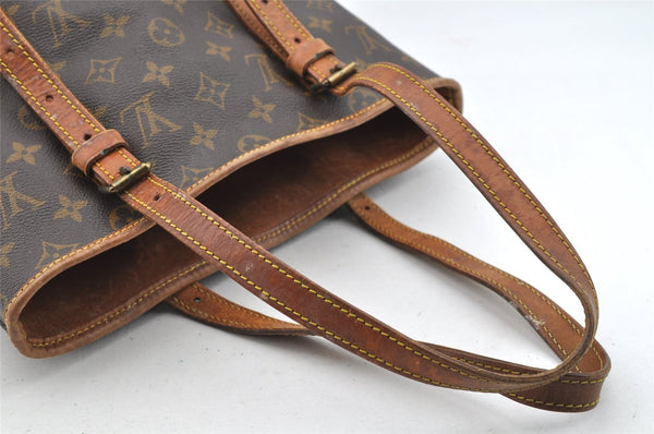Authentic Louis Vuitton Monogram Bucket GM Shoulder Bag Old Model Junk 5069I