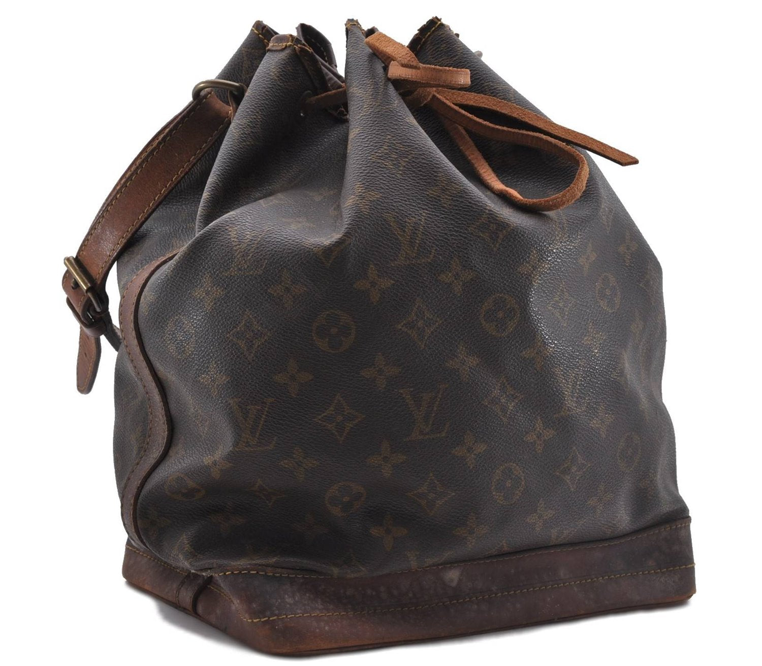 Authentic Louis Vuitton Monogram Noe Shoulder Bag M42224 LV 5071D