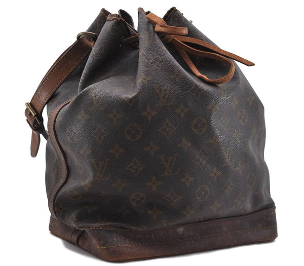 Authentic Louis Vuitton Monogram Noe Shoulder Bag M42224 LV 5071D