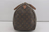 Authentic Louis Vuitton Monogram Speedy 40 Hand Boston Bag M41522 LV Junk 5071I