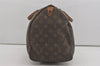 Authentic Louis Vuitton Monogram Speedy 40 Hand Boston Bag M41522 LV Junk 5071I