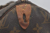 Authentic Louis Vuitton Monogram Speedy 40 Hand Boston Bag M41522 LV Junk 5071I