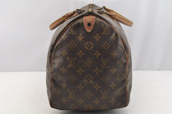 Authentic Louis Vuitton Monogram Speedy 40 Hand Boston Bag M41522 LV 5072I