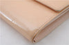 Authentic LOUIS VUITTON Vernis Portefeuille Sarah Wallet Beige M91522 LV 5073C