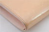 Authentic LOUIS VUITTON Vernis Portefeuille Sarah Wallet Beige M91522 LV 5073C