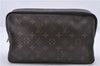 Auth Louis Vuitton Monogram Trousse Toilette 28 Clutch Bag M47522 LV Junk 5074D