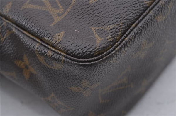 Auth Louis Vuitton Monogram Trousse Toilette 28 Clutch Bag M47522 LV Junk 5074D