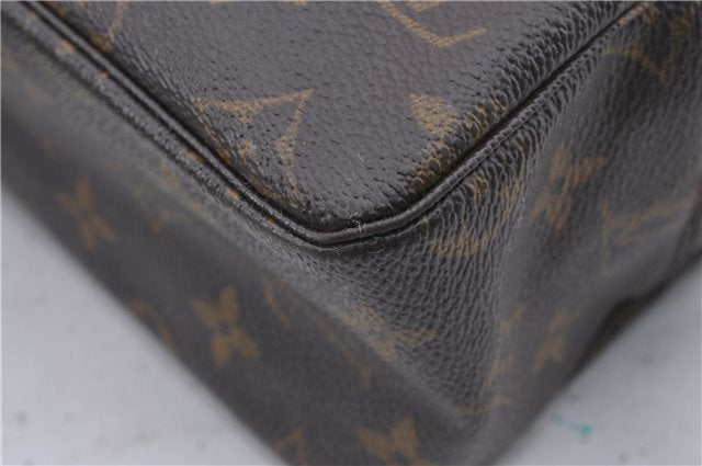 Auth Louis Vuitton Monogram Trousse Toilette 28 Clutch Bag M47522 LV Junk 5074D