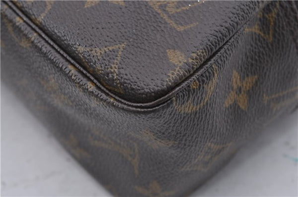 Auth Louis Vuitton Monogram Trousse Toilette 28 Clutch Bag M47522 LV Junk 5074D