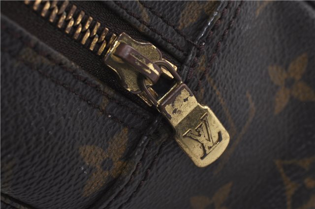 Auth Louis Vuitton Monogram Trousse Toilette 28 Clutch Bag M47522 LV Junk 5074D