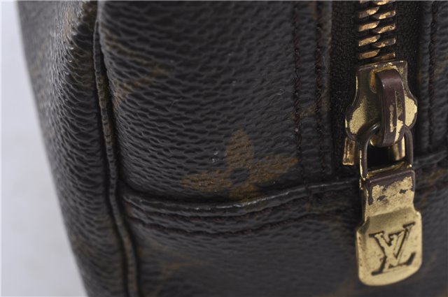 Auth Louis Vuitton Monogram Trousse Toilette 28 Clutch Bag M47522 LV Junk 5074D