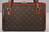 Auth Louis Vuitton Monogram Sac Bavolet Shoulder Hand Bag Old Model LV 5074I