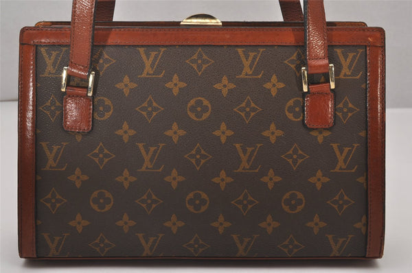 Auth Louis Vuitton Monogram Sac Bavolet Shoulder Hand Bag Old Model LV 5074I