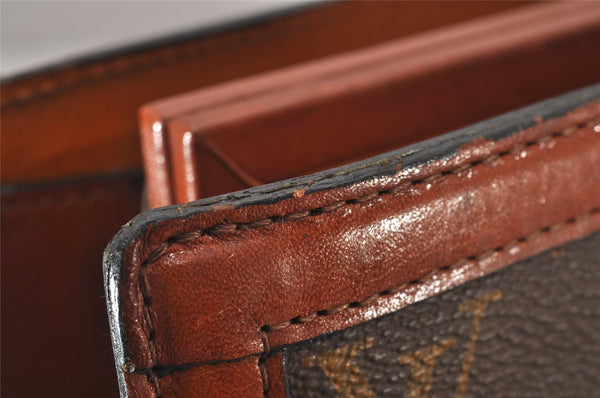 Auth Louis Vuitton Monogram Sac Bavolet Shoulder Hand Bag Old Model LV 5074I