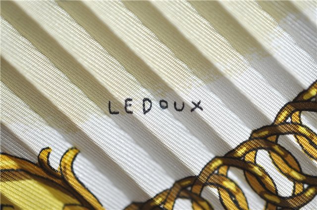 Authentic HERMES Pleats Scarf 