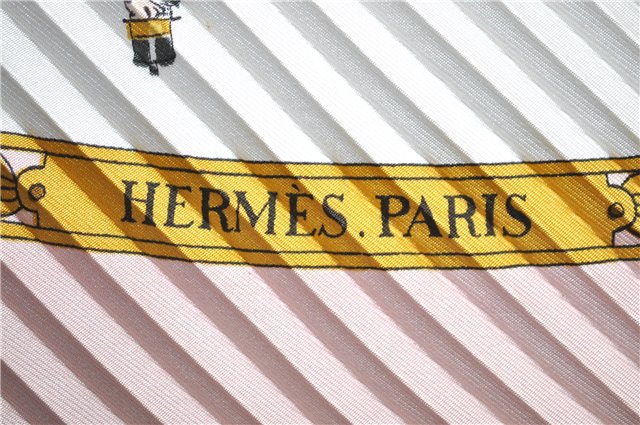 Authentic HERMES Pleats Scarf 