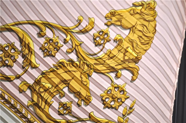 Authentic HERMES Pleats Scarf 