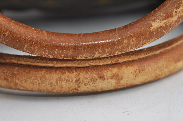 Authentic Louis Vuitton Monogram Sac Chaussures 35 Boston Bag Old Model LV 5075I