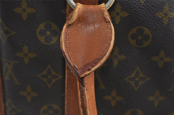 Authentic Louis Vuitton Monogram Sac Chaussures 35 Boston Bag Old Model LV 5075I