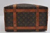 Authentic Louis Vuitton Monogram Sac Chaussures 35 Boston Bag Old Model LV 5075I