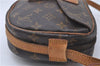 Auth Louis Vuitton Monogram Jeune Fille PM Shoulder Cross Bag M51227 LV 5077D