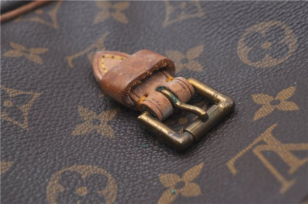 Auth Louis Vuitton Monogram Jeune Fille PM Shoulder Cross Bag M51227 LV 5077D