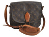Authentic Louis Vuitton Monogram Saint Cloud GM M51242 Shoulder Cross Bag 5079I