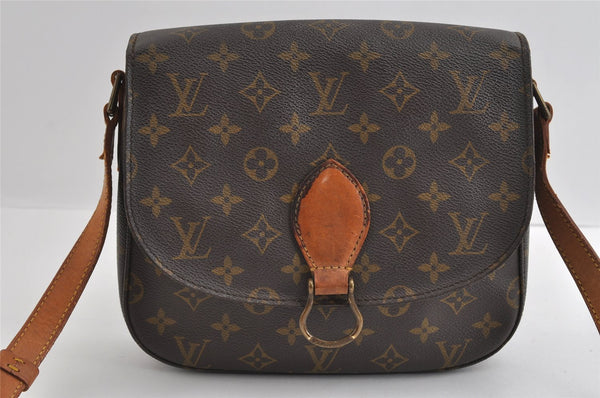 Authentic Louis Vuitton Monogram Saint Cloud GM M51242 Shoulder Cross Bag 5079I