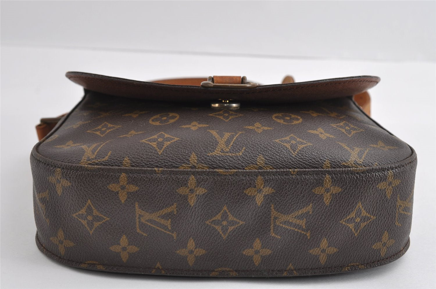 Authentic Louis Vuitton Monogram Saint Cloud GM M51242 Shoulder Cross Bag 5079I