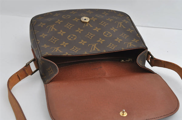 Authentic Louis Vuitton Monogram Saint Cloud GM M51242 Shoulder Cross Bag 5079I