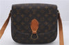 Auth Louis Vuitton Monogram Saint Cloud GM Shoulder Cross Bag M51242 LV 5080D