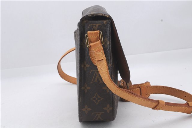 Auth Louis Vuitton Monogram Saint Cloud GM Shoulder Cross Bag M51242 LV 5080D