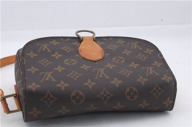 Auth Louis Vuitton Monogram Saint Cloud GM Shoulder Cross Bag M51242 LV 5080D