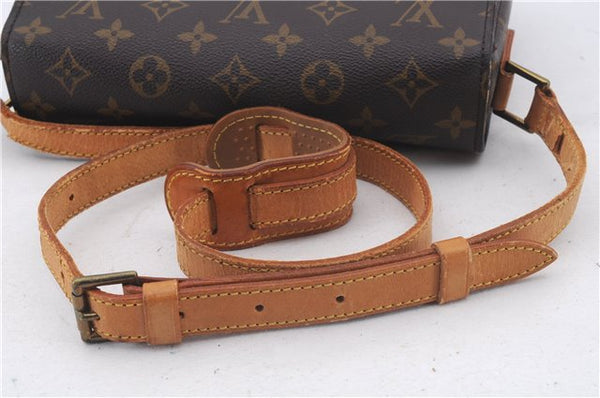 Auth Louis Vuitton Monogram Saint Cloud GM Shoulder Cross Bag M51242 LV 5080D